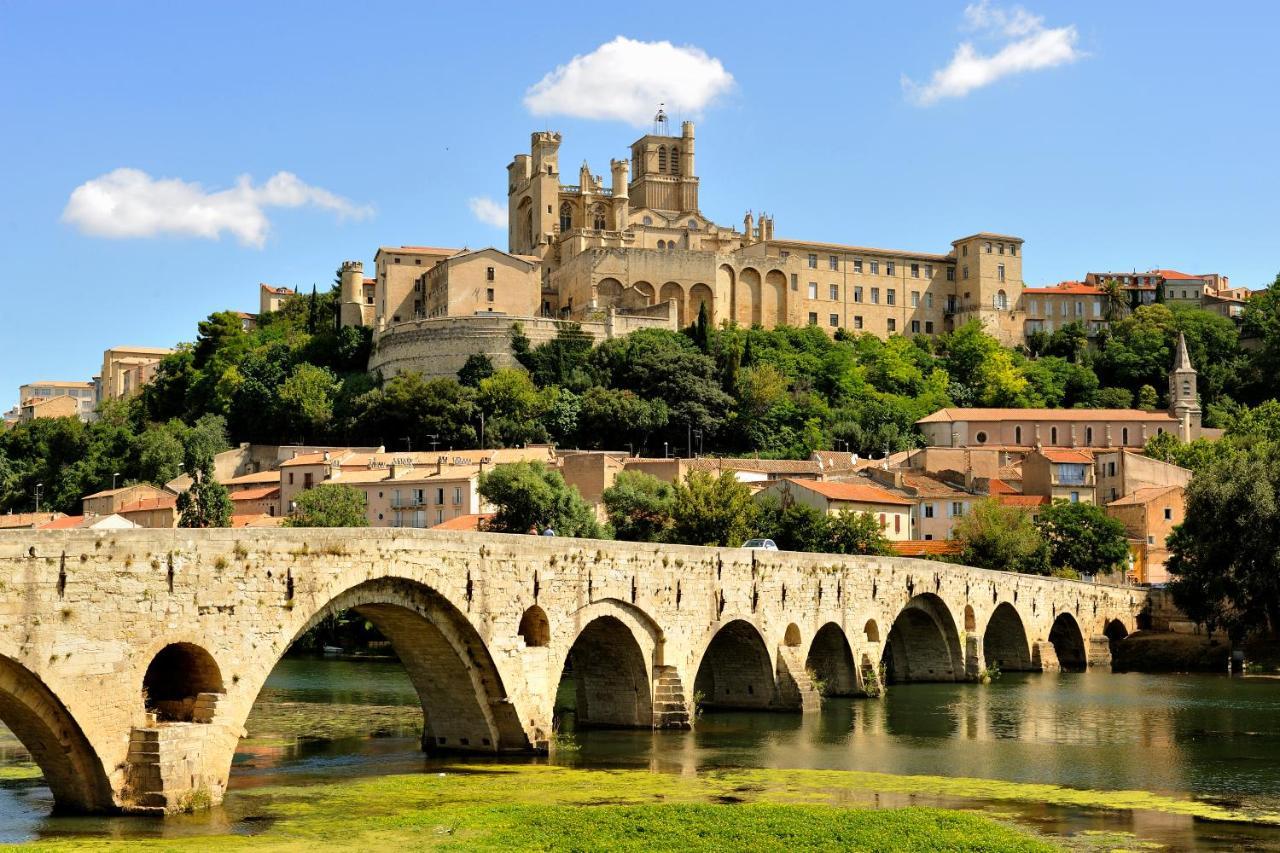 "Le Colombier"-Meuble De Tourisme 3 Etoiles -Residence "Les Logis De Beziers"-Garage Optionnel-Coeur De Ville-Plages A 16Km ! Luaran gambar