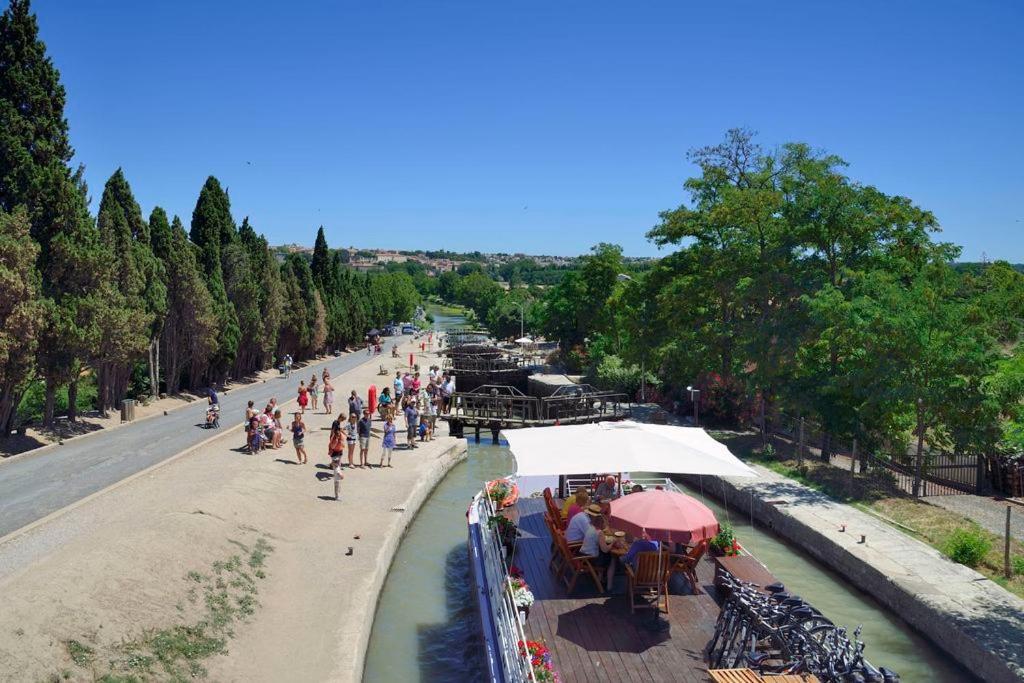 "Le Colombier"-Meuble De Tourisme 3 Etoiles -Residence "Les Logis De Beziers"-Garage Optionnel-Coeur De Ville-Plages A 16Km ! Luaran gambar